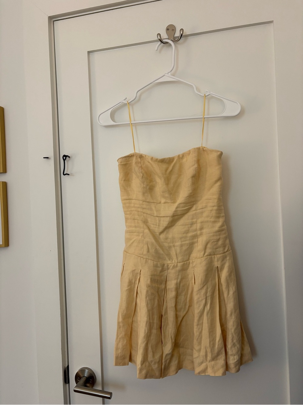 Reformation Strapless Dress
